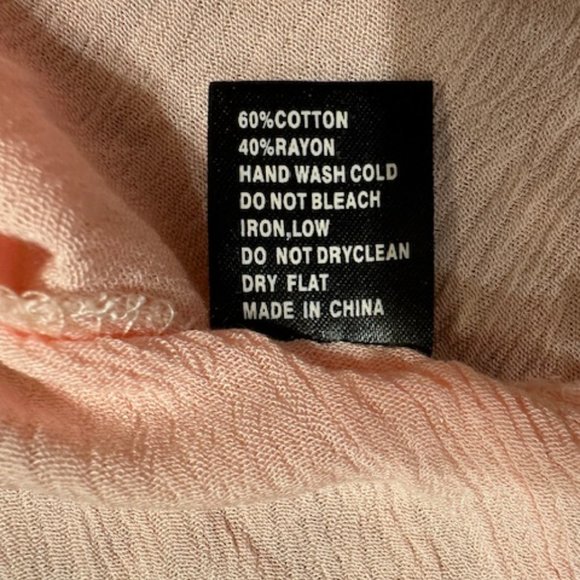 Pink Flutter Sleeve Top - Picture 8 of 8